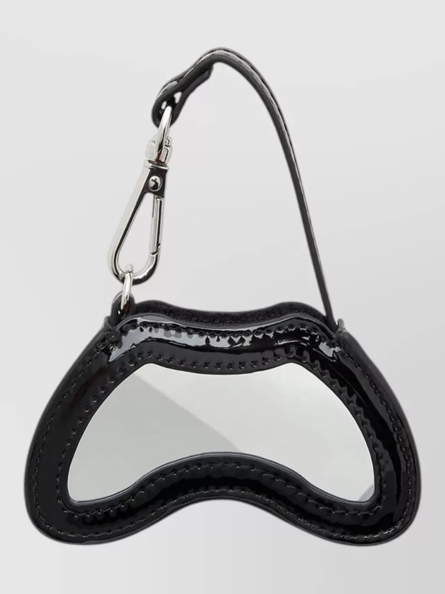 Diesel Play Charm Keychain Transparent Panel Design