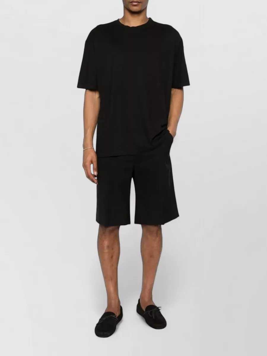 120% Lino Crew Neck T-Shirt