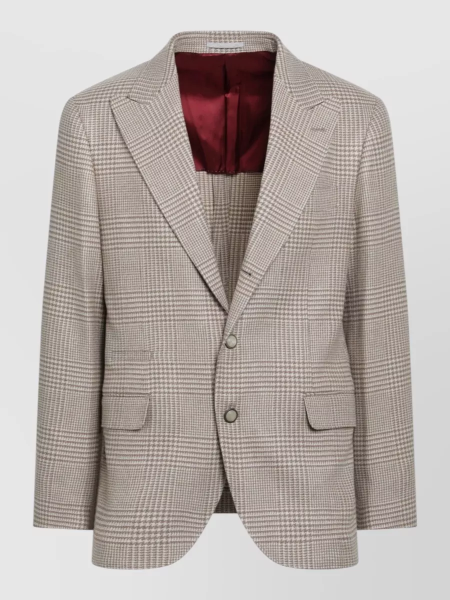 Brunello Cucinelli single breasted suit