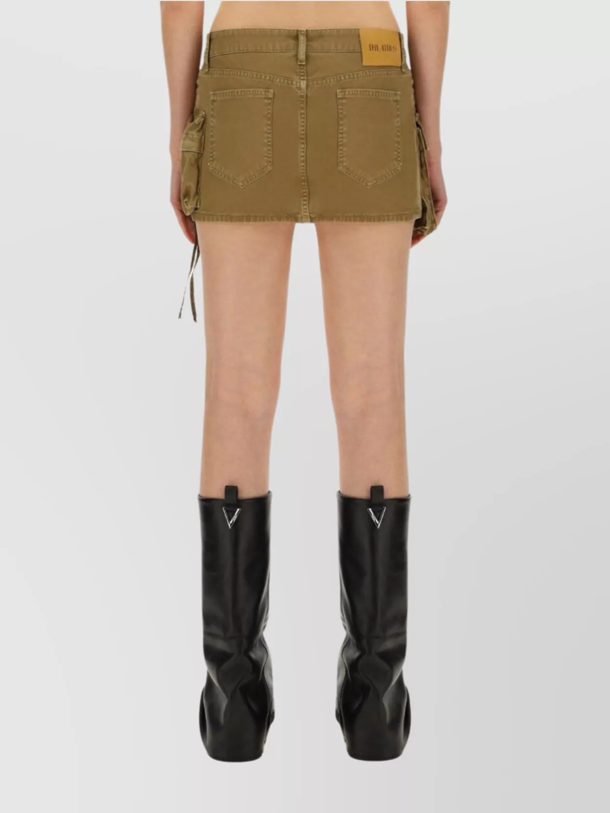 The Attico Mini Skirt Pockets "Fay"