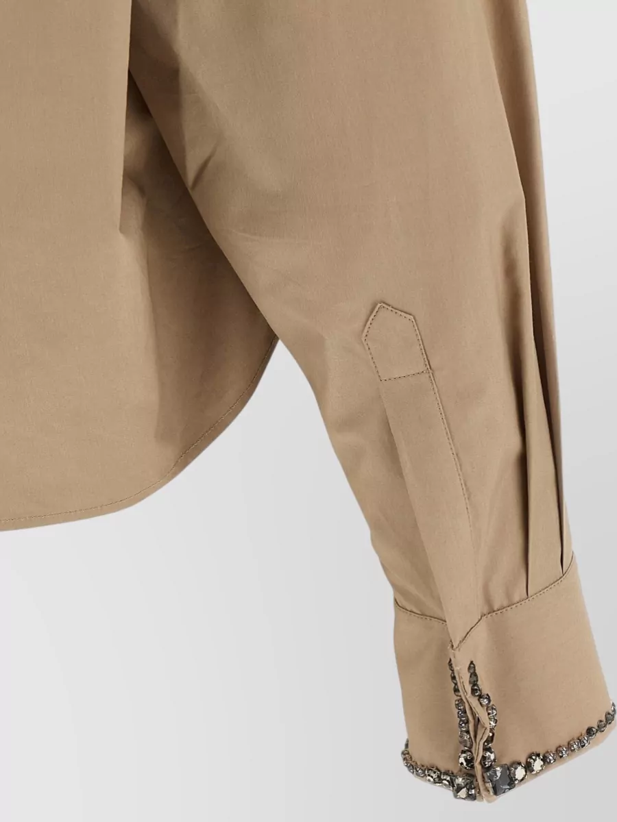 Fabiana Filippi Cotton Cropped Shirt