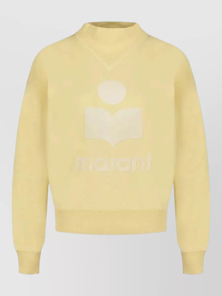 Isabel Marant Etoile logo-print high-neck sweatshirt