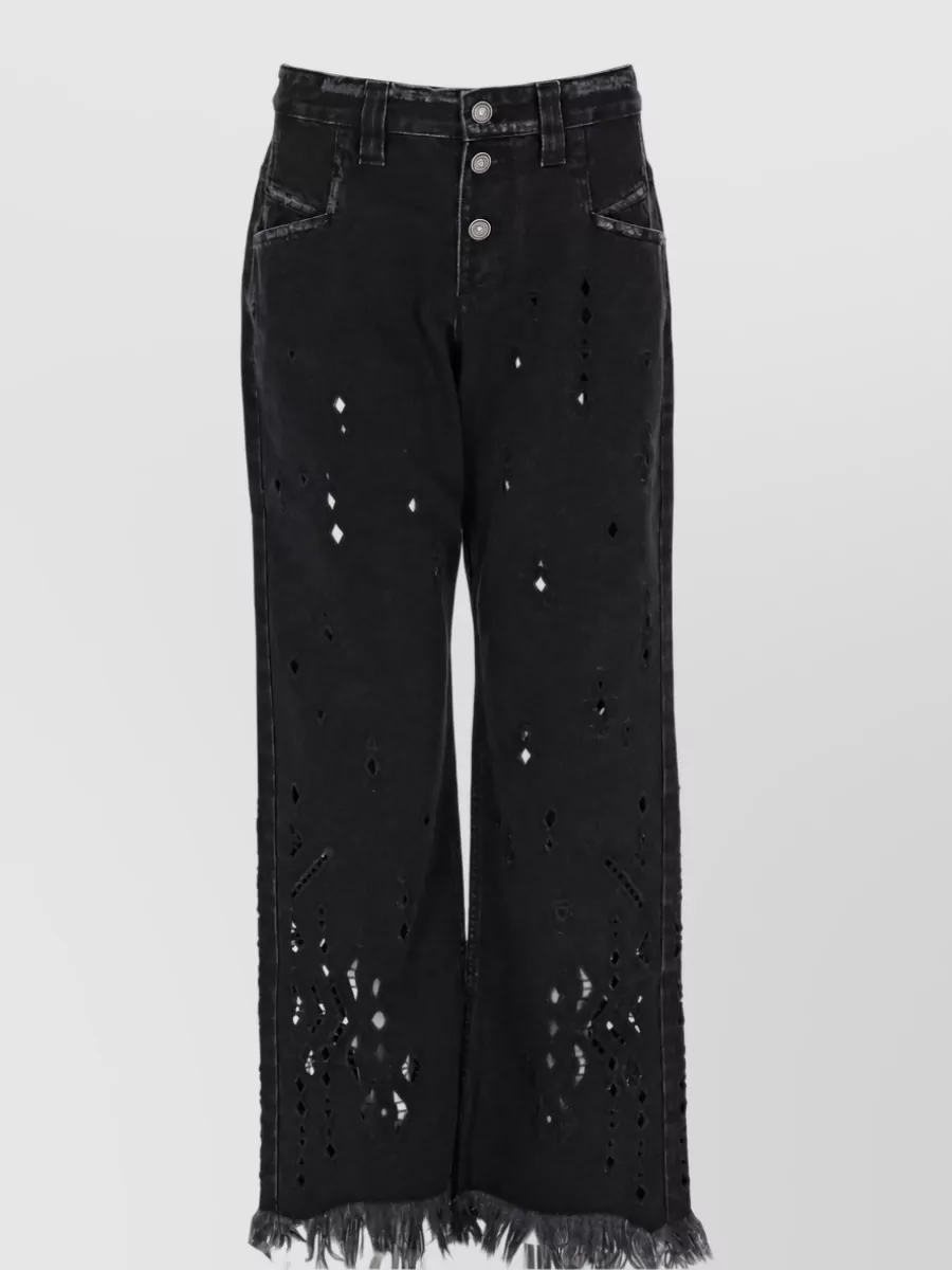 Isabel Marant Denim wide-leg jeans