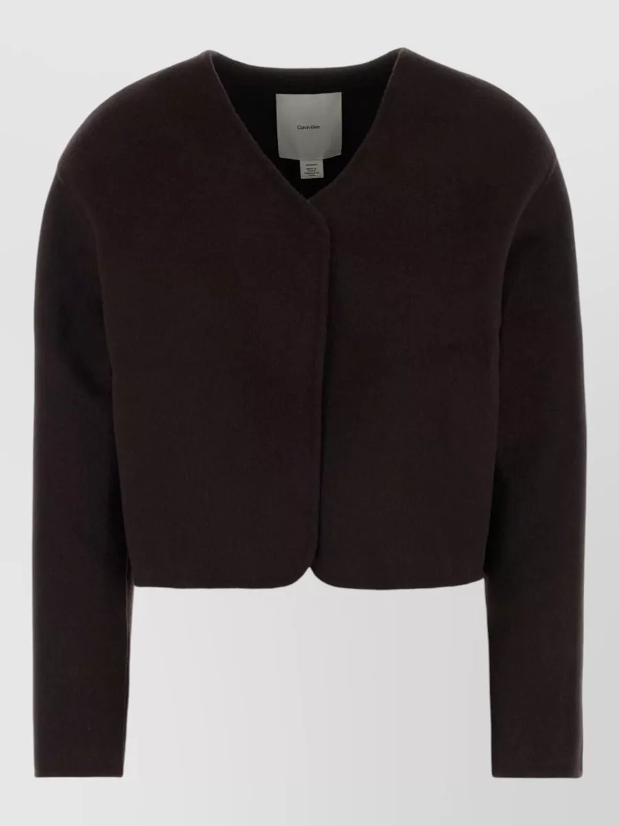 Calvin Klein single-breasted coat