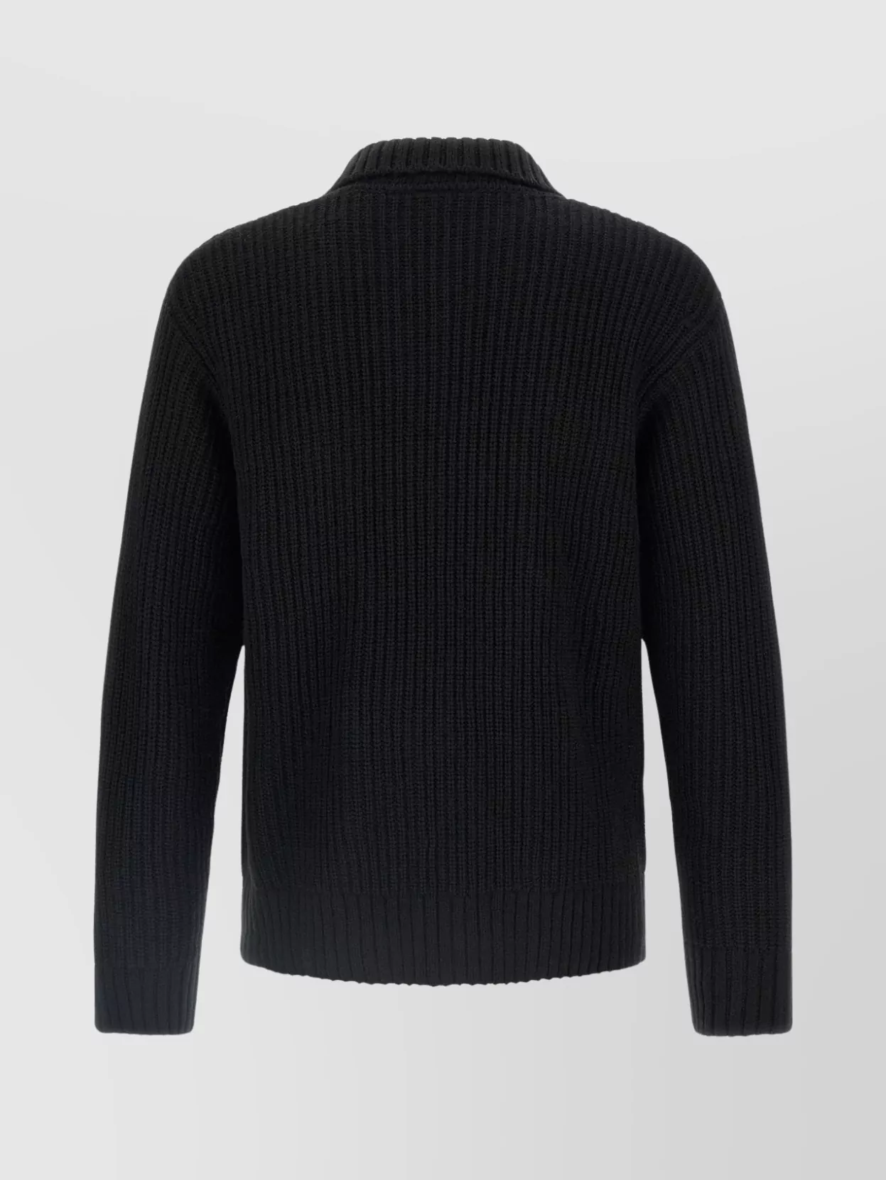 Carhartt Knit Jacket With Chest And Front Pockets In Black