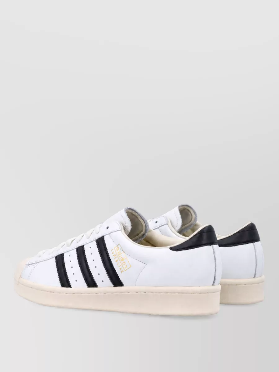 Adidas Originals Leather Lace-Up Sneakers
