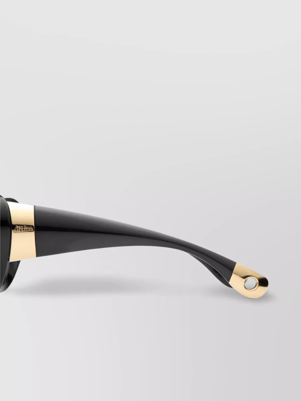 Jean Paul Gaultier Parisian Cat-Eye Sunglasses Featuring Gold Accents