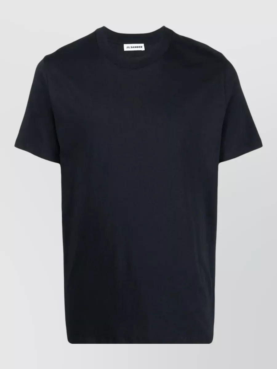 Jil Sander Regular Fit Crew Neck Short Sleeve T-Shirt