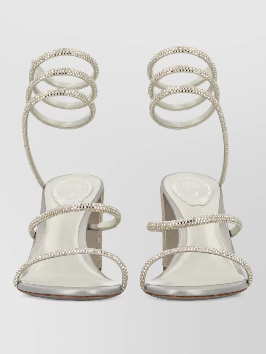 Rene Caovilla leather cleo sandals