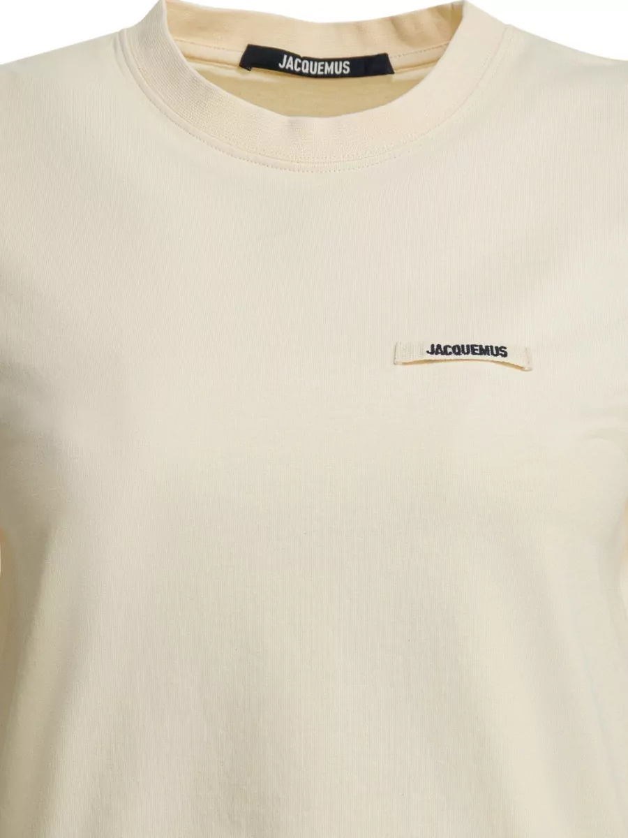 Jacquemus Gros Grain Signature Short Sleeve T Shirt