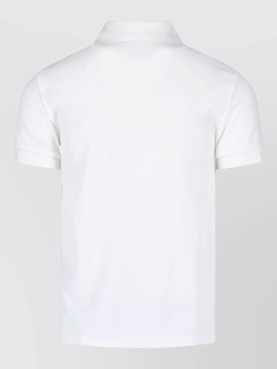 Tom Ford Polo Collar Short Sleeve Knit Top