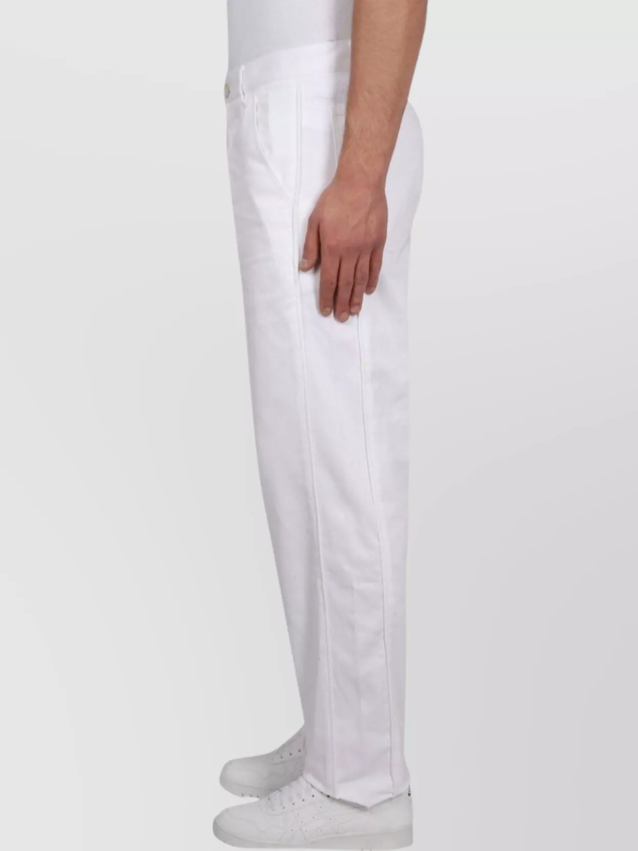 Comme Des Garçons Straight Leg Trousers With Pockets
