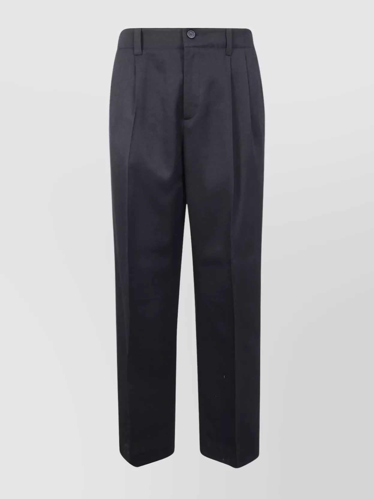 Golden Goose Man's Wool Gabardine Jogging Slacks In Black