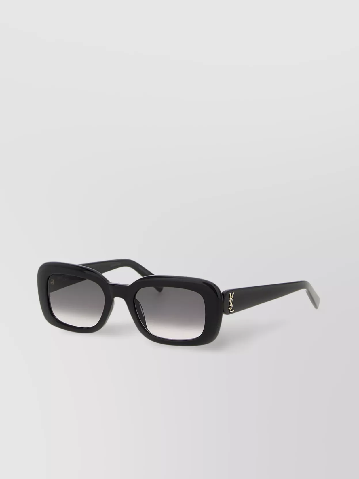 Saint Laurent 'M130' Rectangular Frame Sunglasses