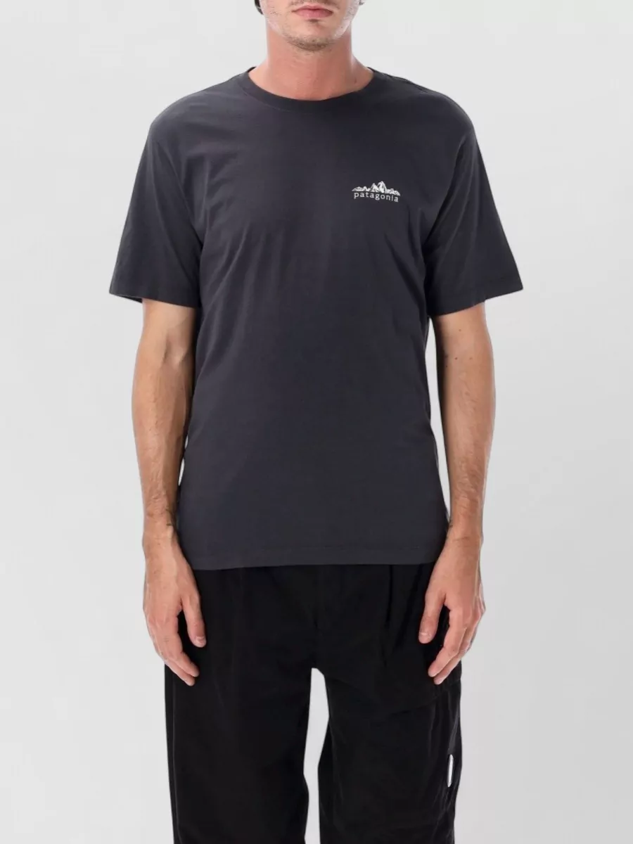 Patagonia organic cotton printed short-sleeve t-shirt