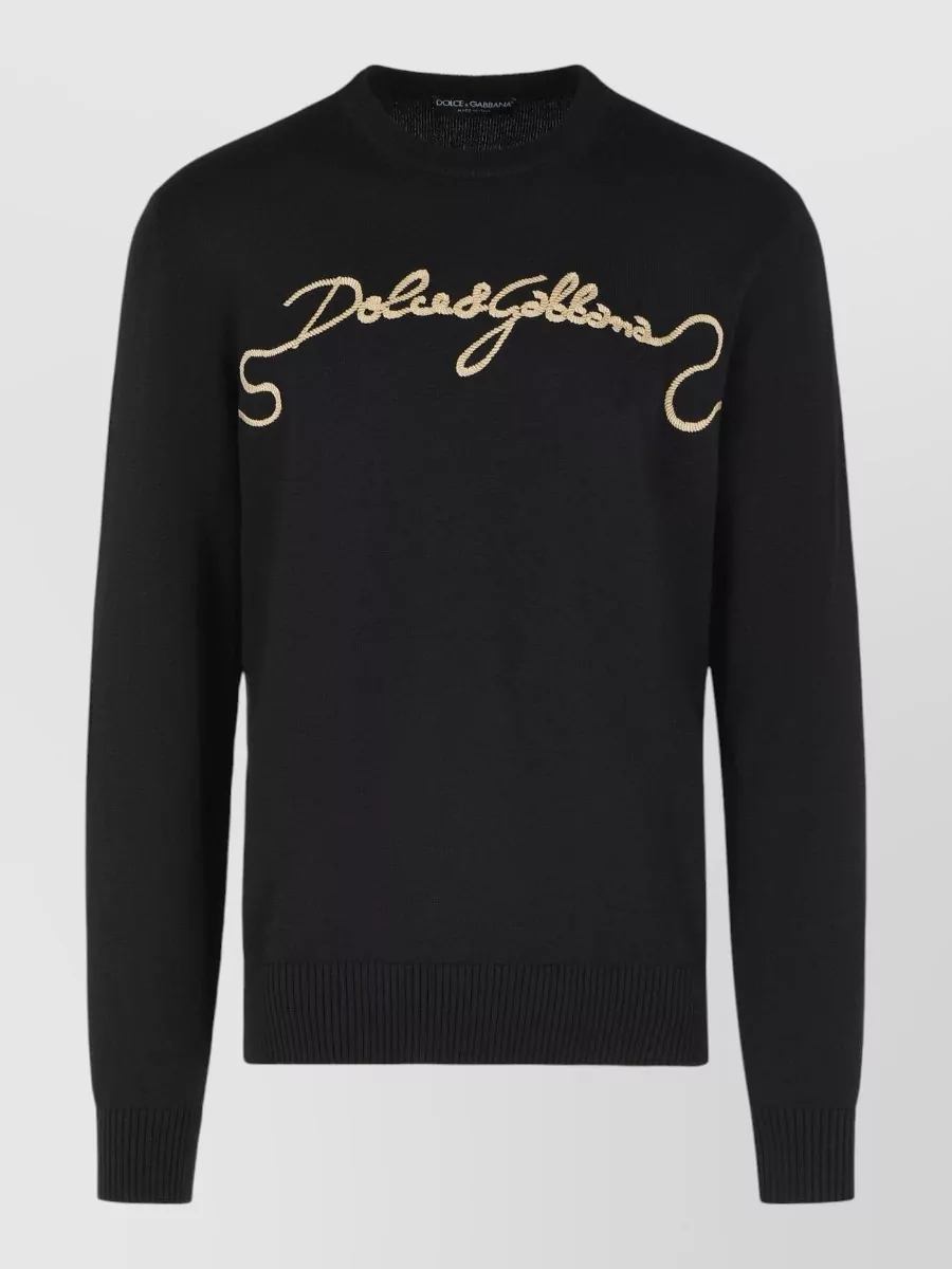 Dolce&Gabbana virgin wool short-sleeve t-shirt