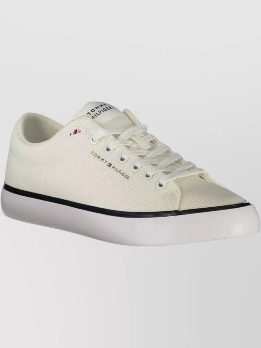 Tommy Hilfiger Polyester Lace-Up Sneakers