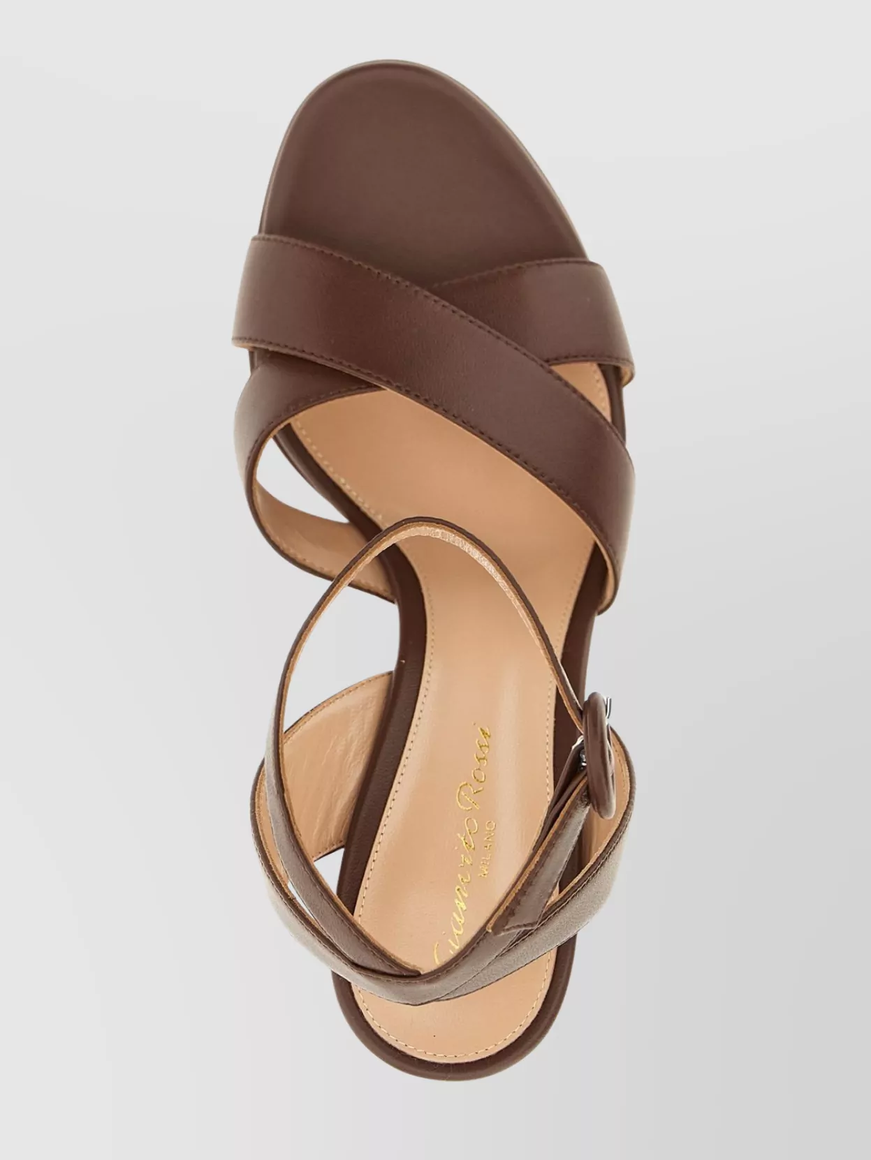 Gianvito Rossi "Sabrina" Open Toe Platform Sandals