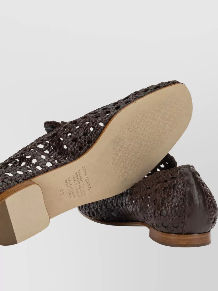 Pons Quintana Leather Lace-Up Shoes