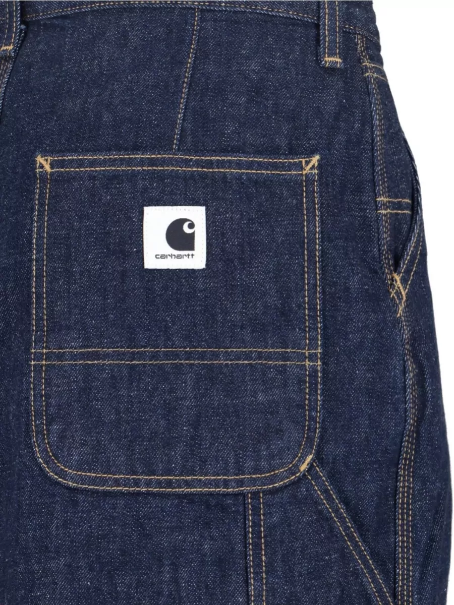 Carhartt Wip Cotton Midi A-Line Skirt