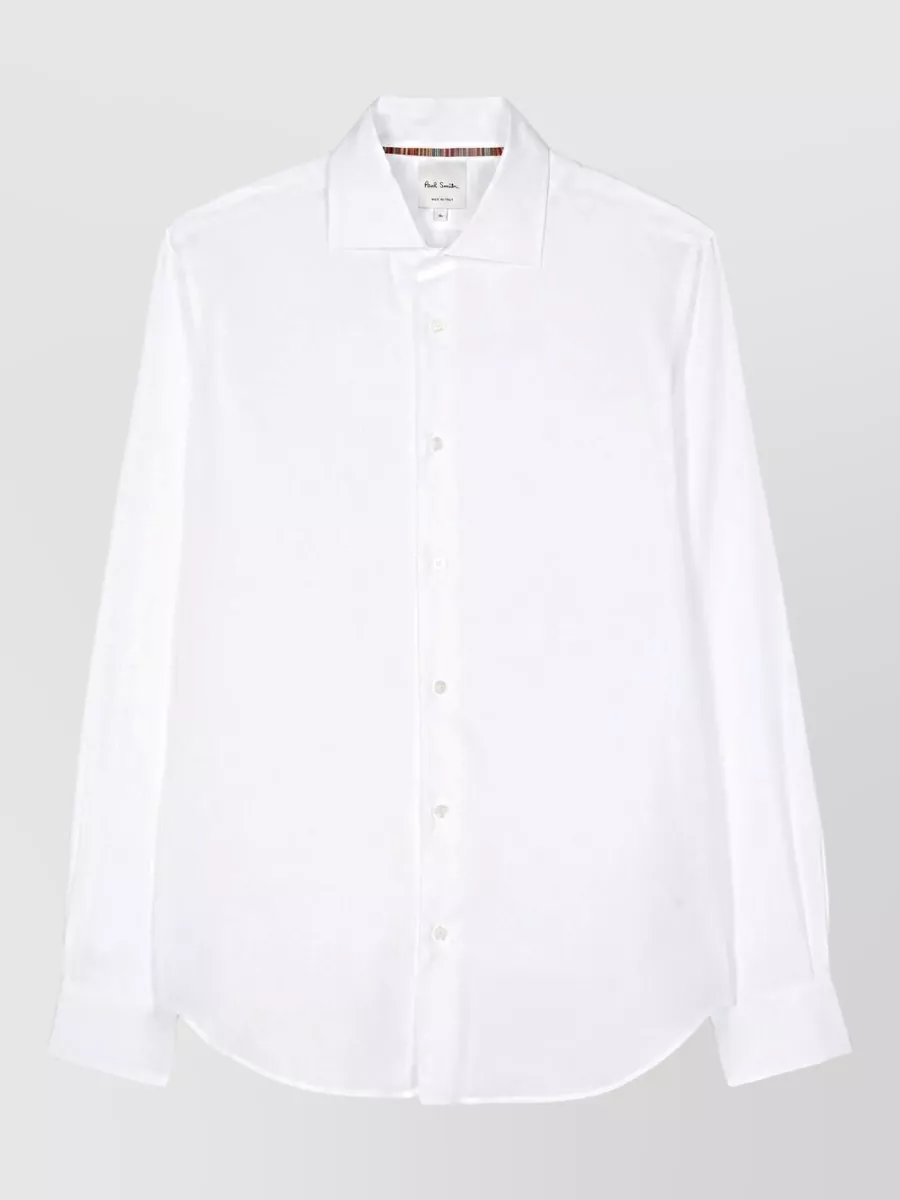 Paul Smith Linen tailored-fit shirt