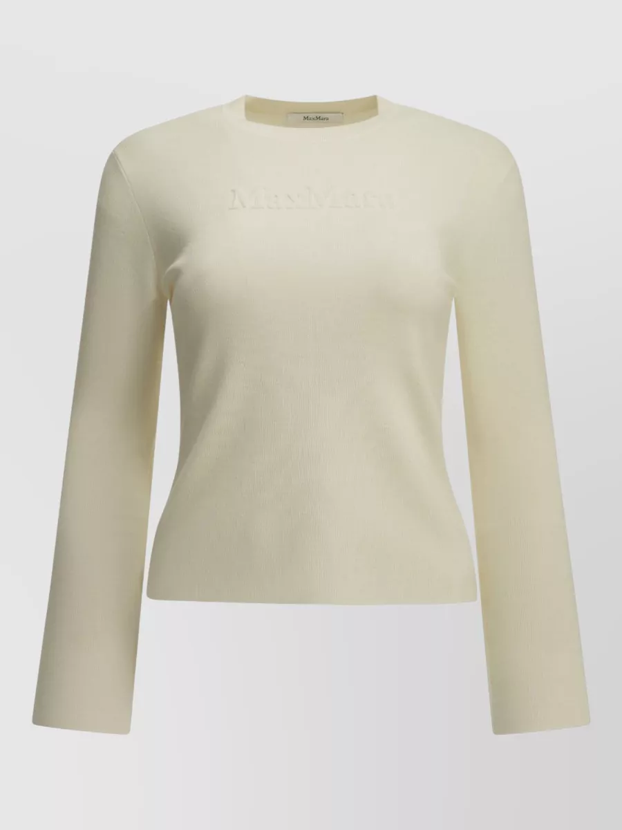 Max Mara virgin wool round-neck jumper