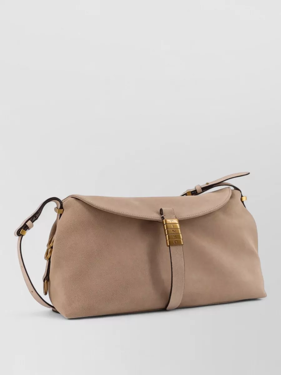 Pinko Leather Shoulder Bag