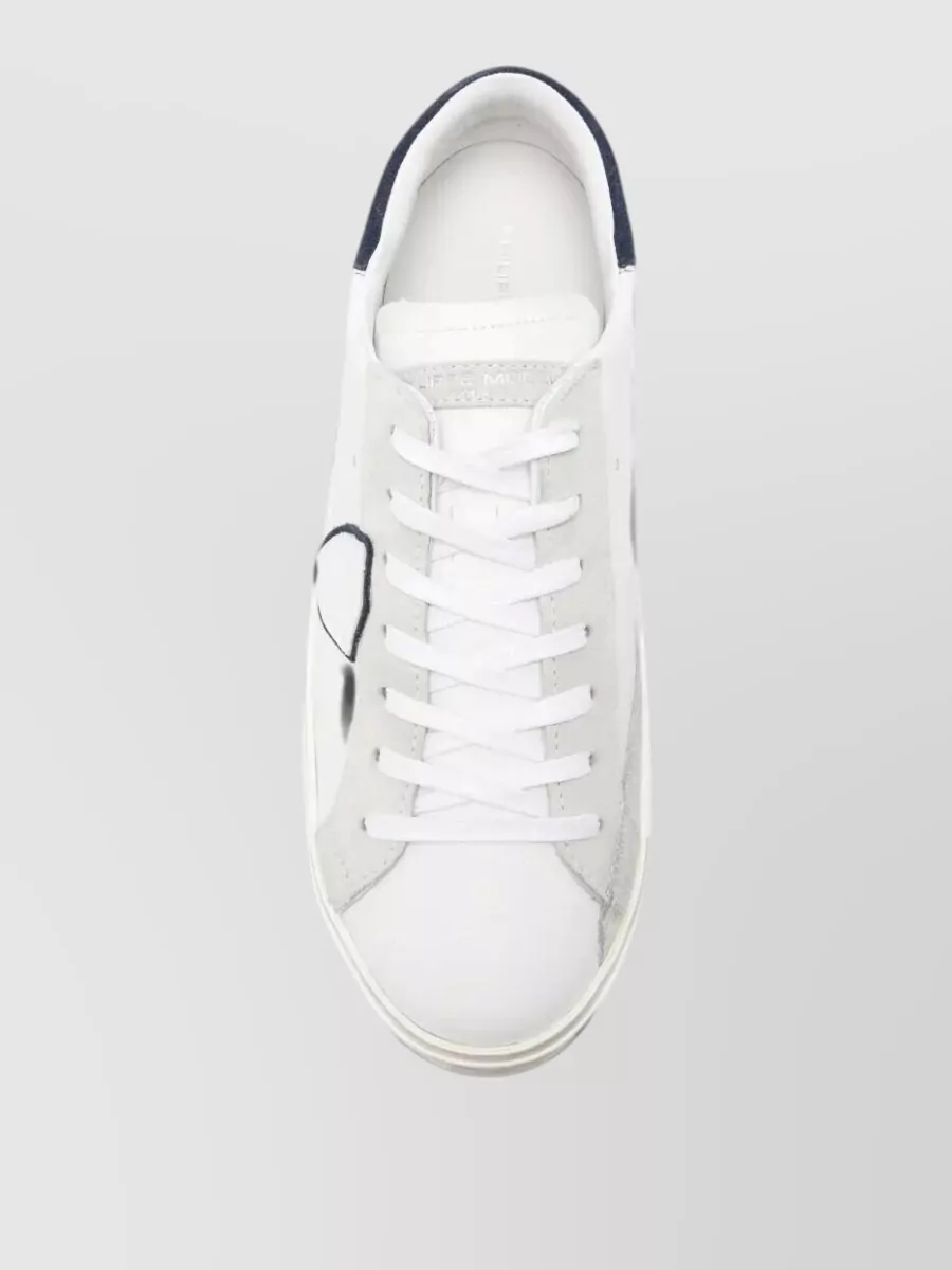 Philippe Model Leather Low-Top Sneakers