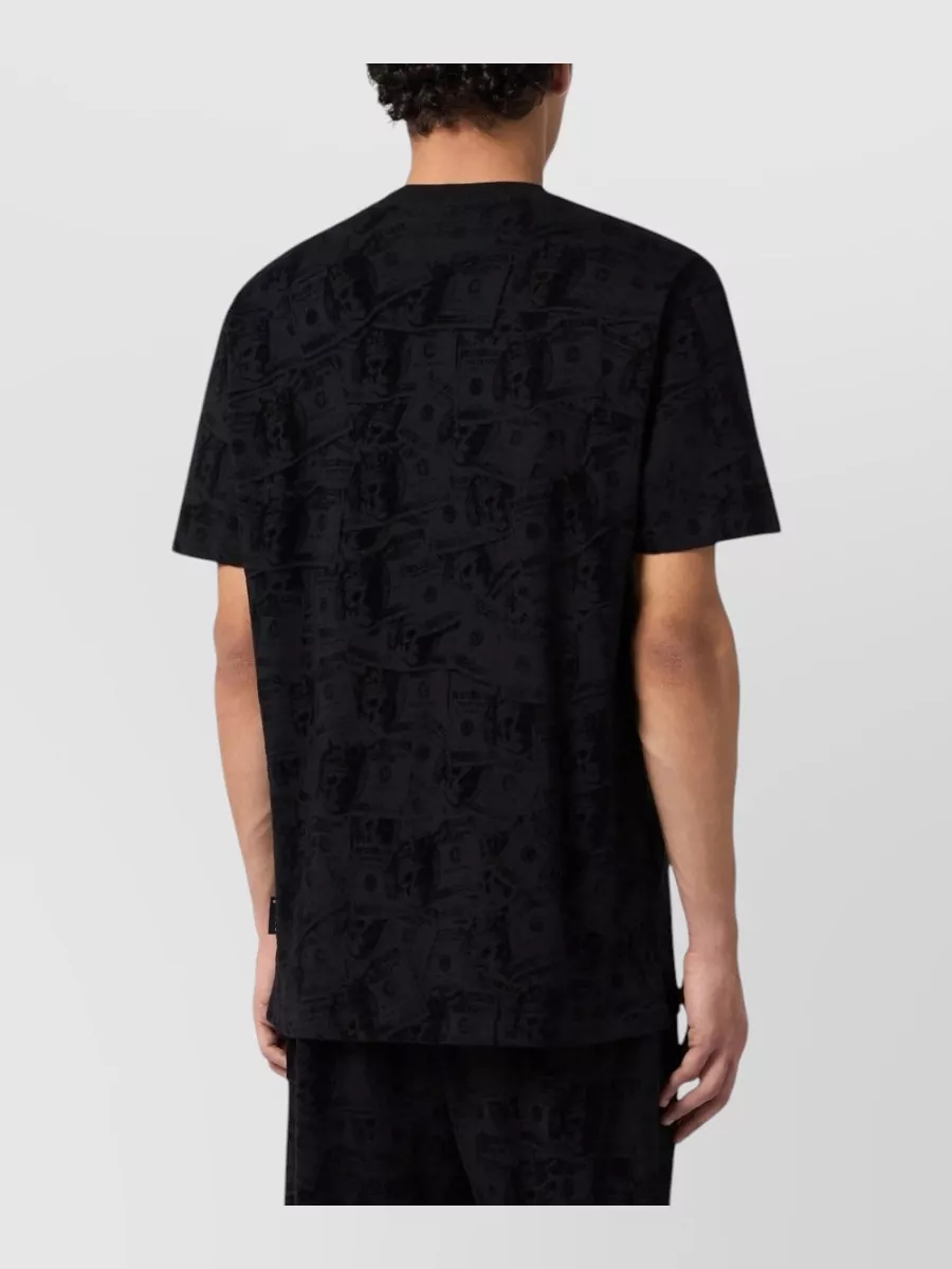 Philipp Plein Printed Cotton Crew Neck T-Shirt