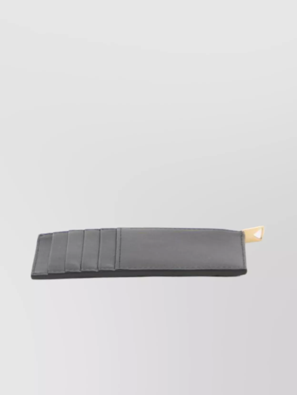 Bottega Veneta Intrecciato Pattern Compact Lambskin Cardholder