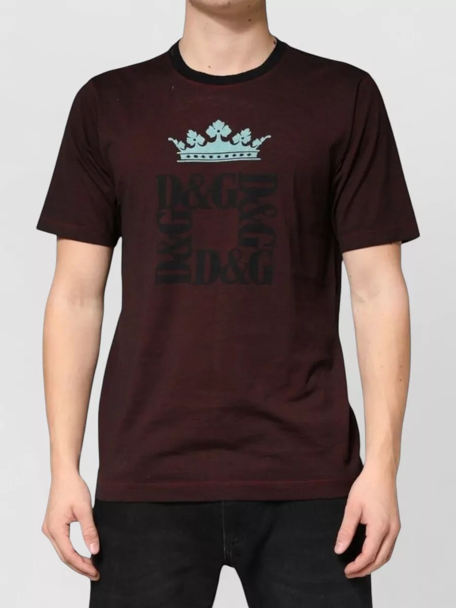 Dolce&Gabbana cotton crew neck t-shirt