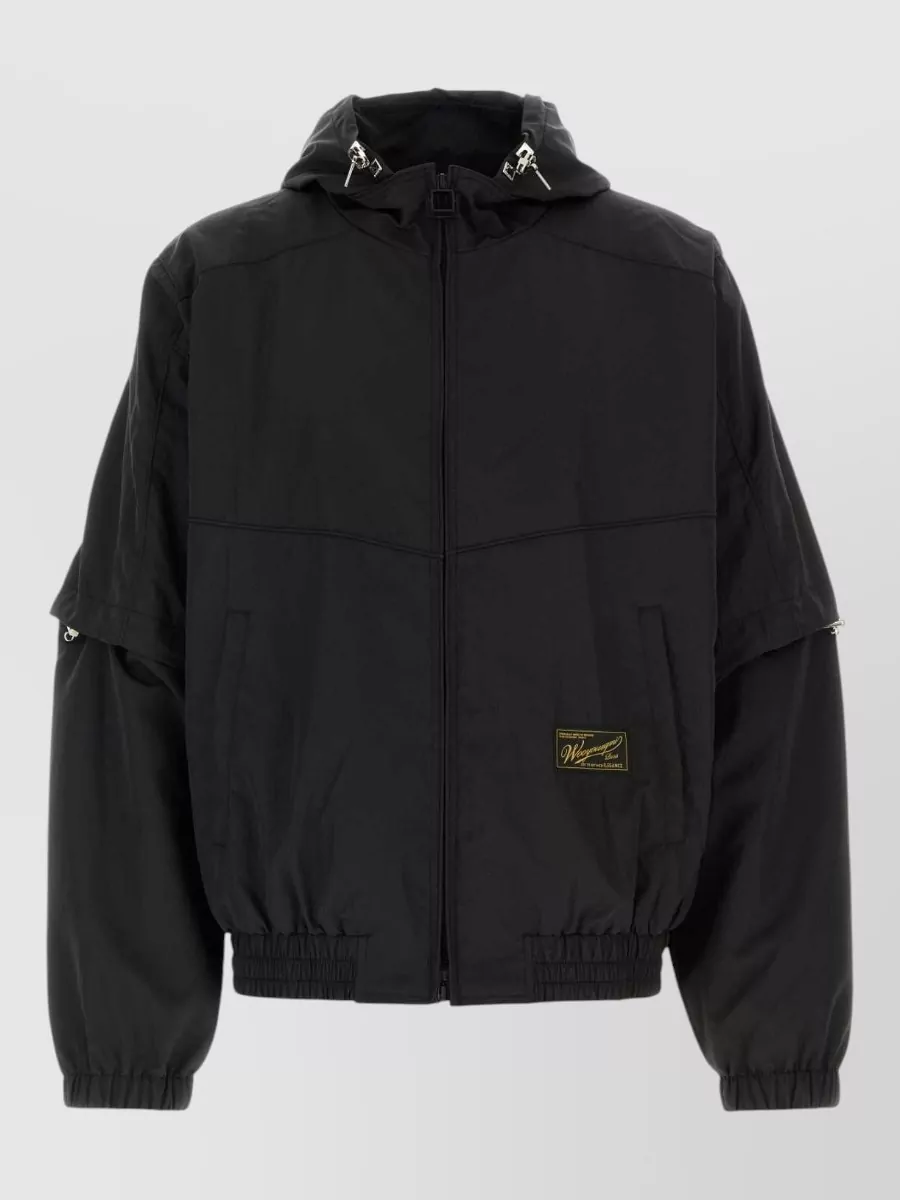 Wooyoungmi Nylon Hooded Windbreaker Jacket