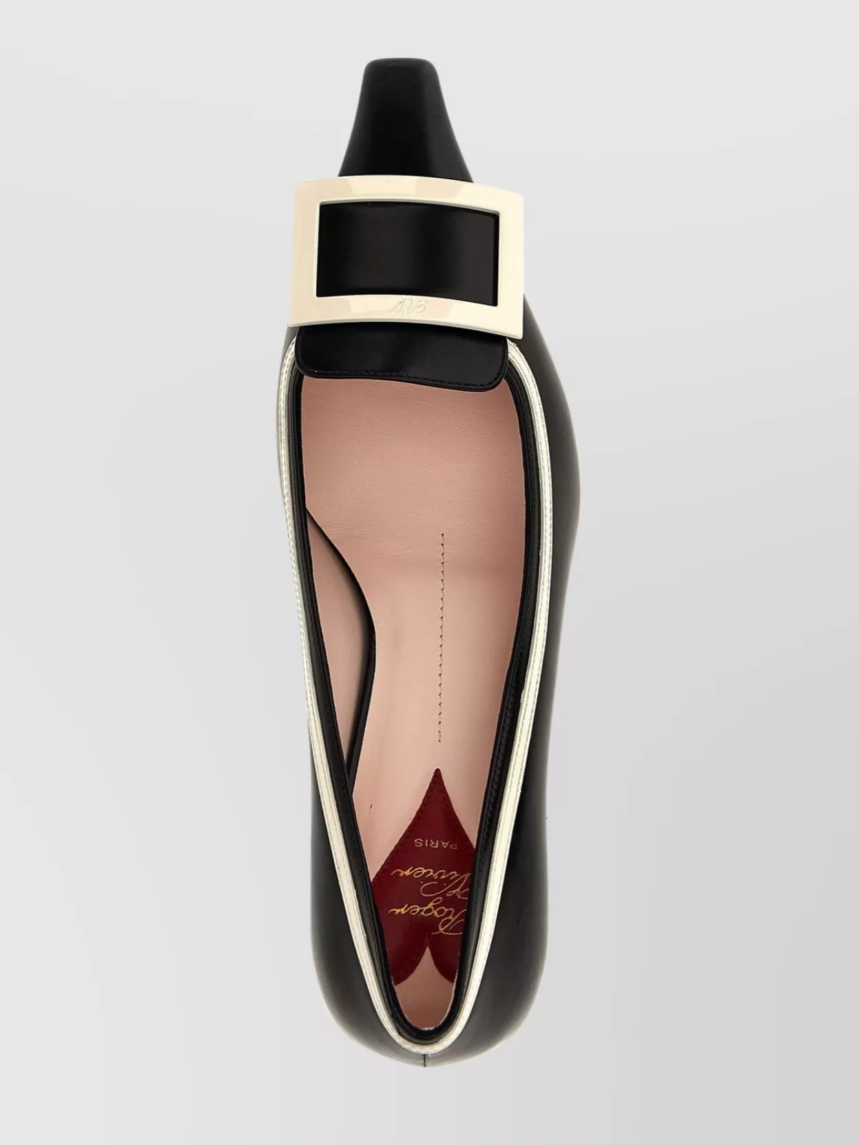 Shop Roger Vivier 'buckle Trim Kitten Heel Pumps'