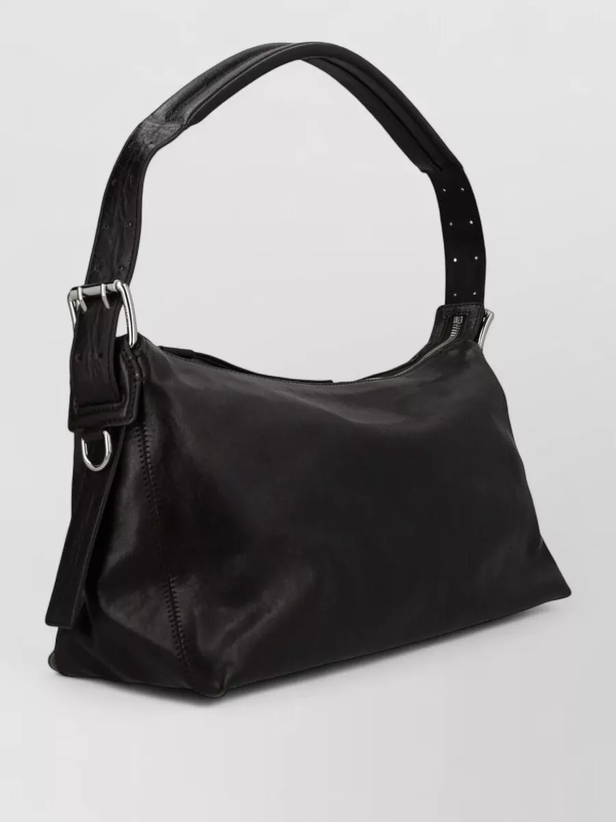 Lemaire Calf Leather Belted Shoulder Bag