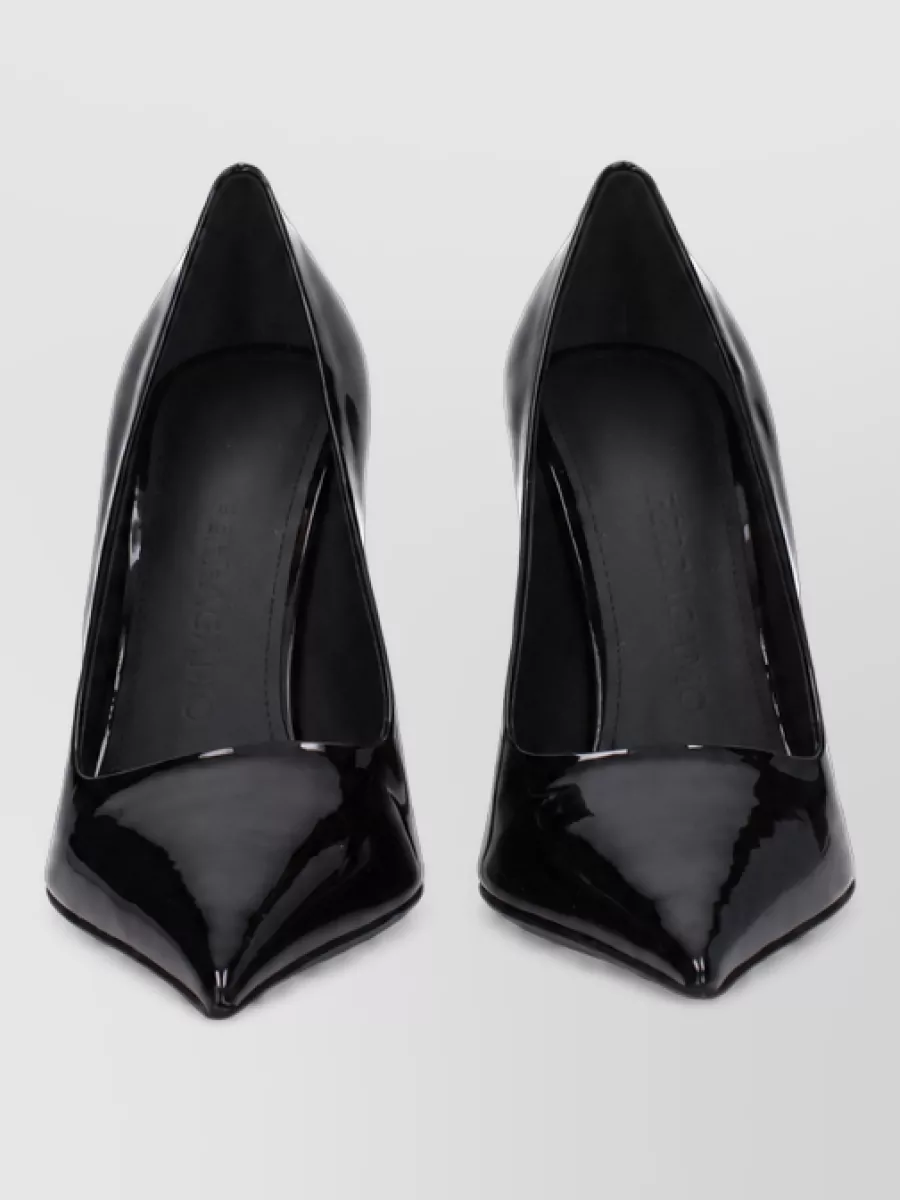 Ferragamo patent leather pumps