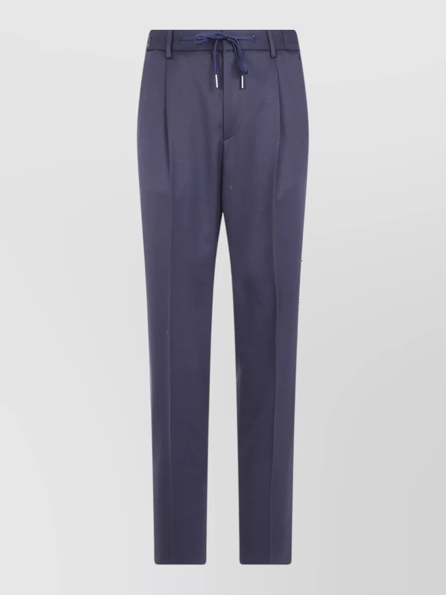 Tagliatore Virgin wool straight-leg trousers