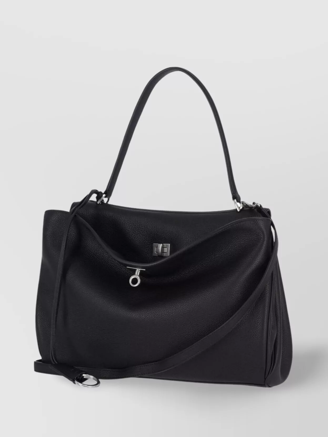 Balenciaga Tote Bag With Detachable Strap And Metal Hardware
