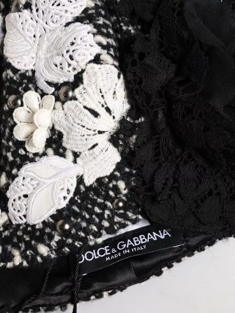Dolce&Gabbana Embellished Floral Beret