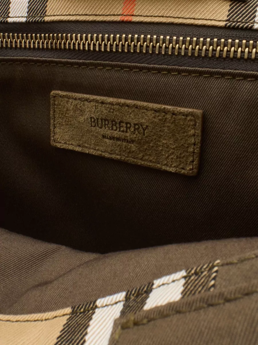 Burberry Canvas Tote Bag