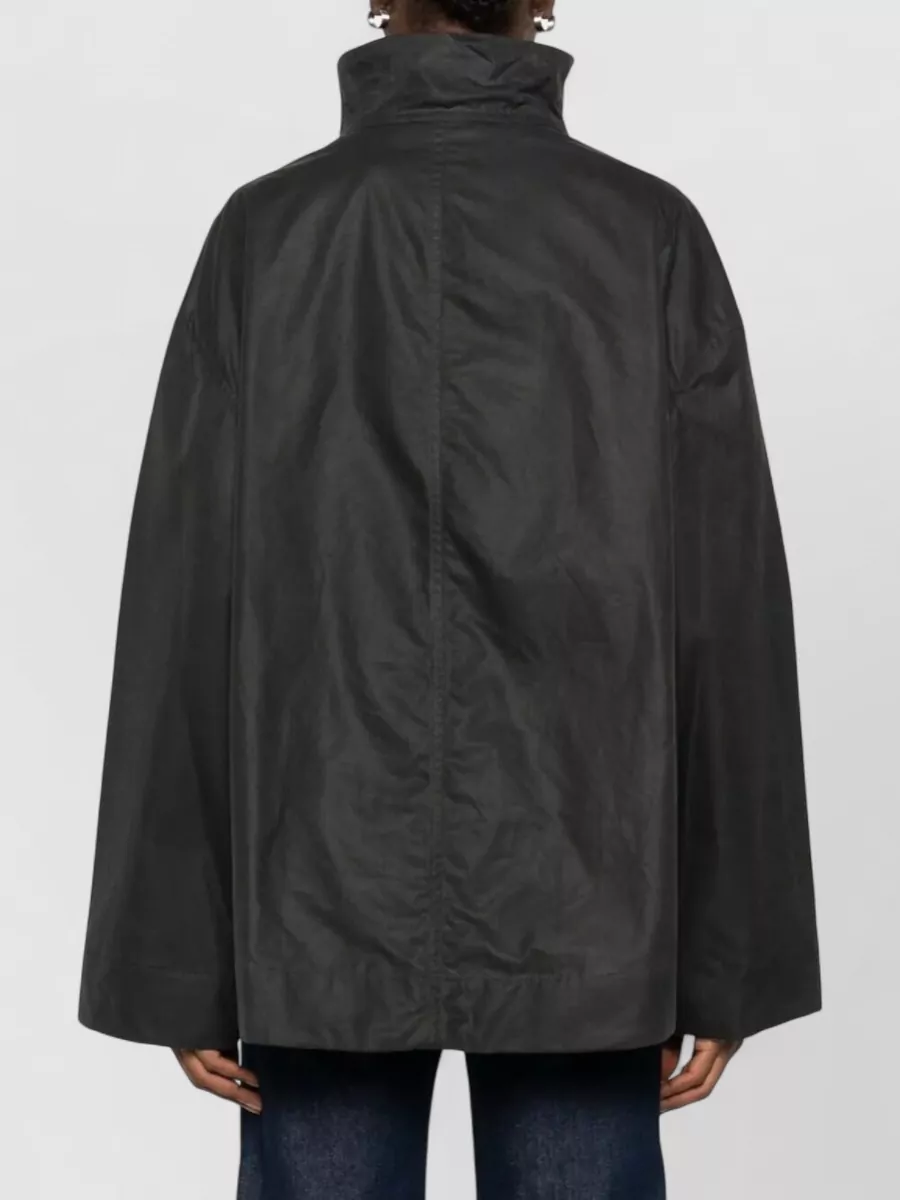 Totême Country Zip Jacket Relaxed Fit High Collar