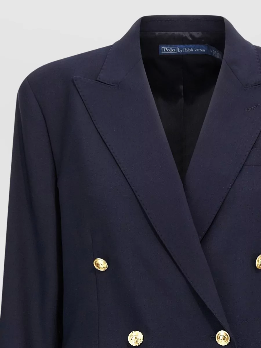 Polo Ralph Lauren Double-Breasted Wool Blazer