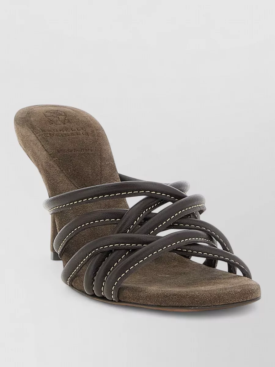 Brunello Cucinelli Leather Sandals