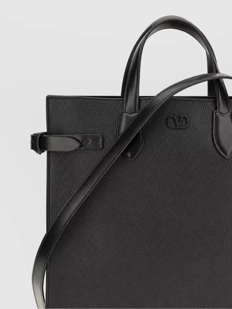 Valentino Garavani leather medium tote bag