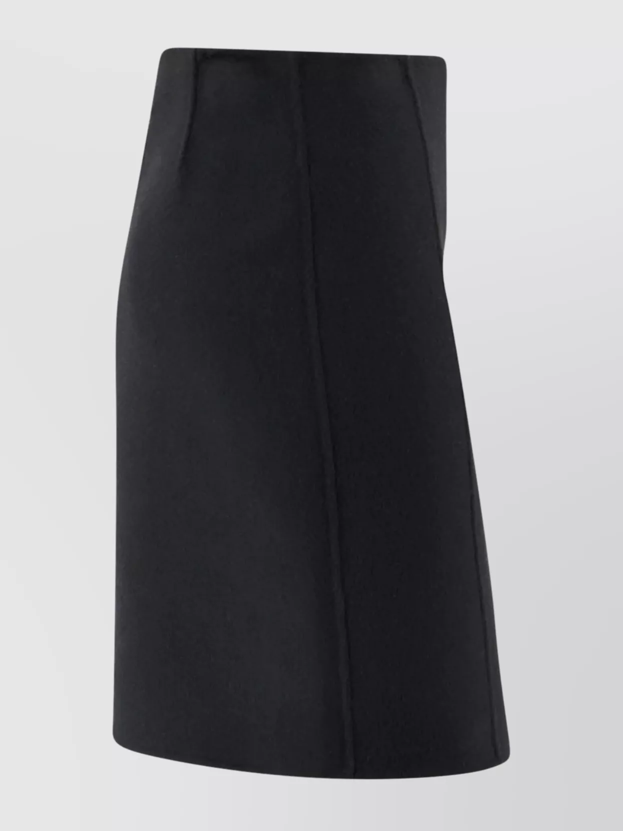 P.a.r.o.s.h Midi And Knee Length High Waist Skirt In Black