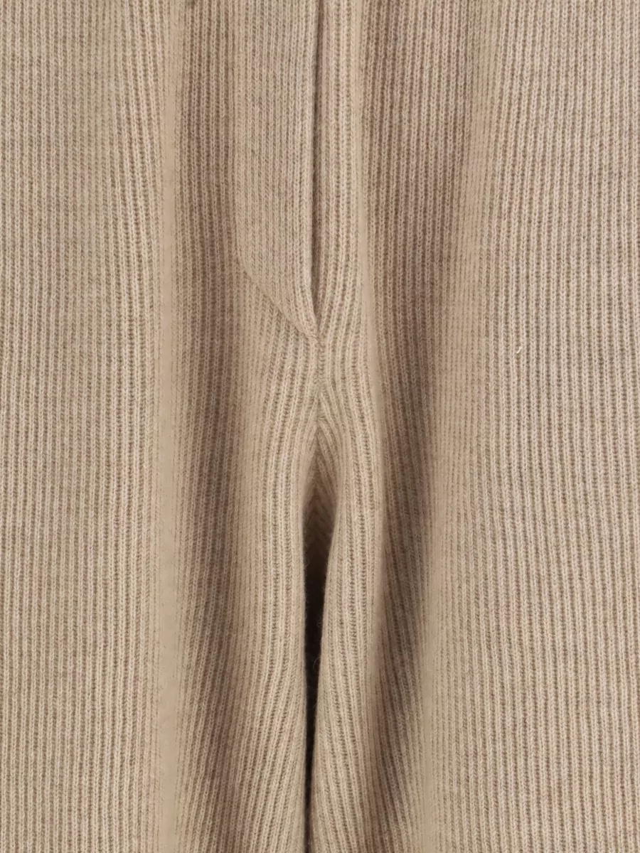 Brunello Cucinelli Cashmere Wide-Leg Trousers