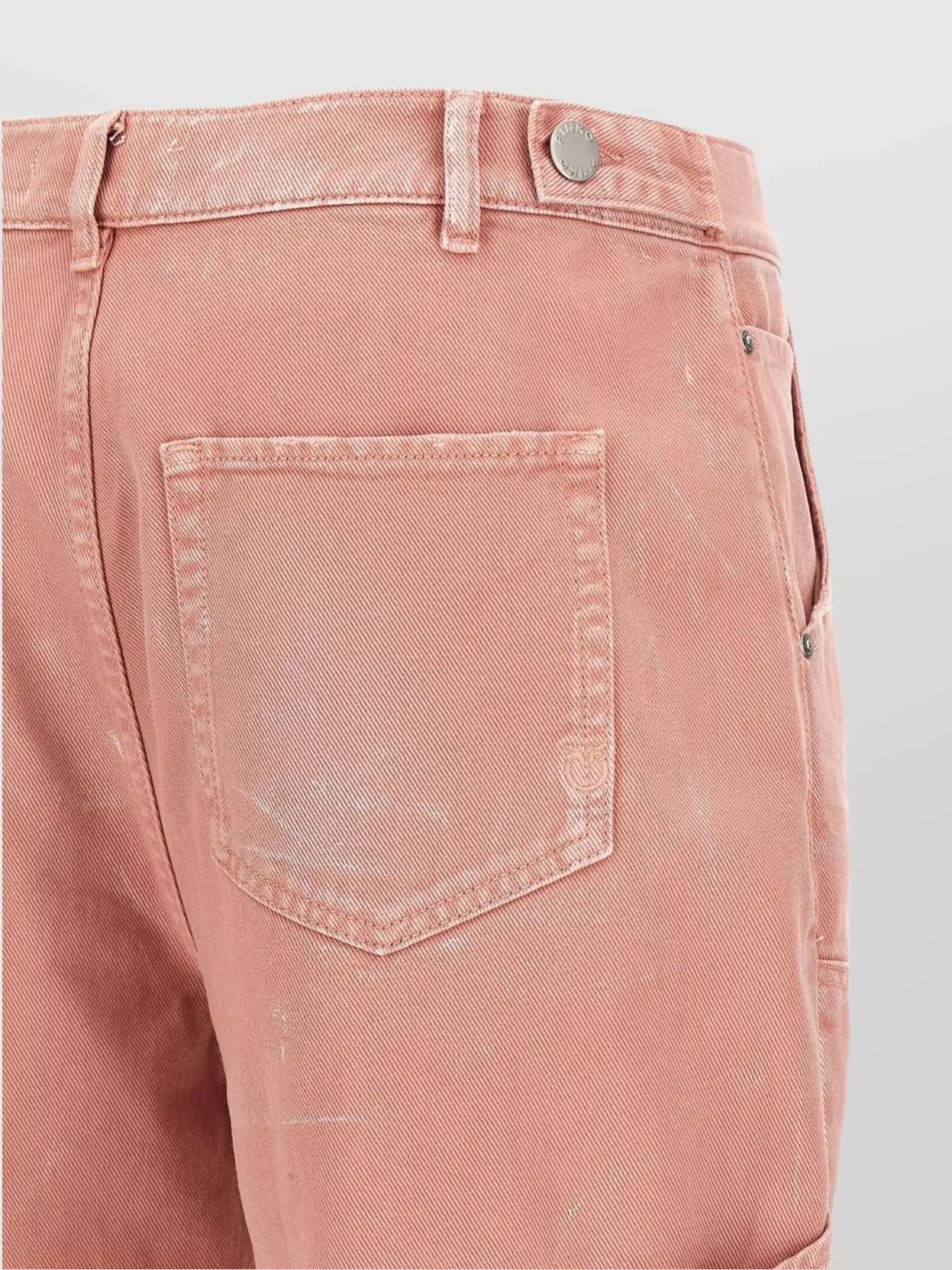 Pinko 'Cargo Coast' Distressed Jeans