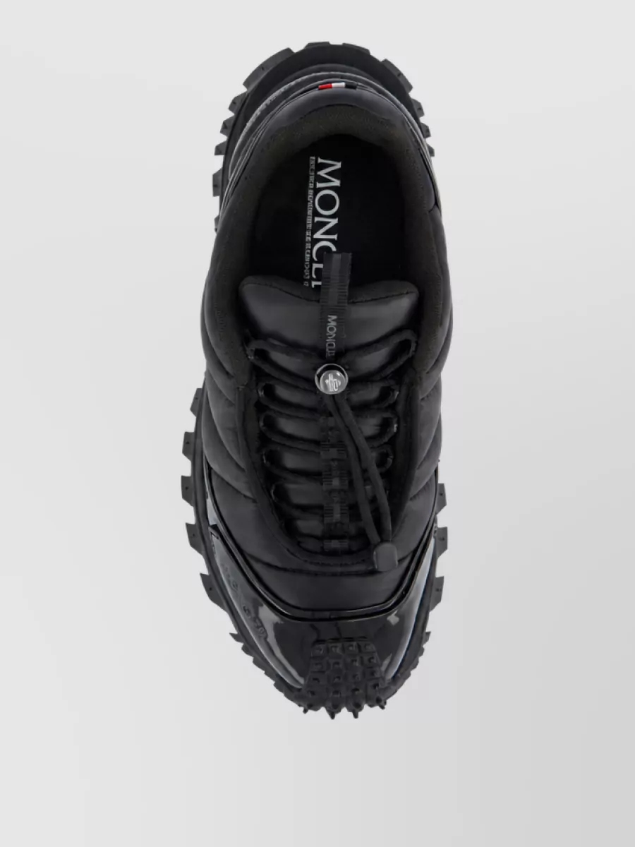 Moncler Leather Low-Top Sneakers