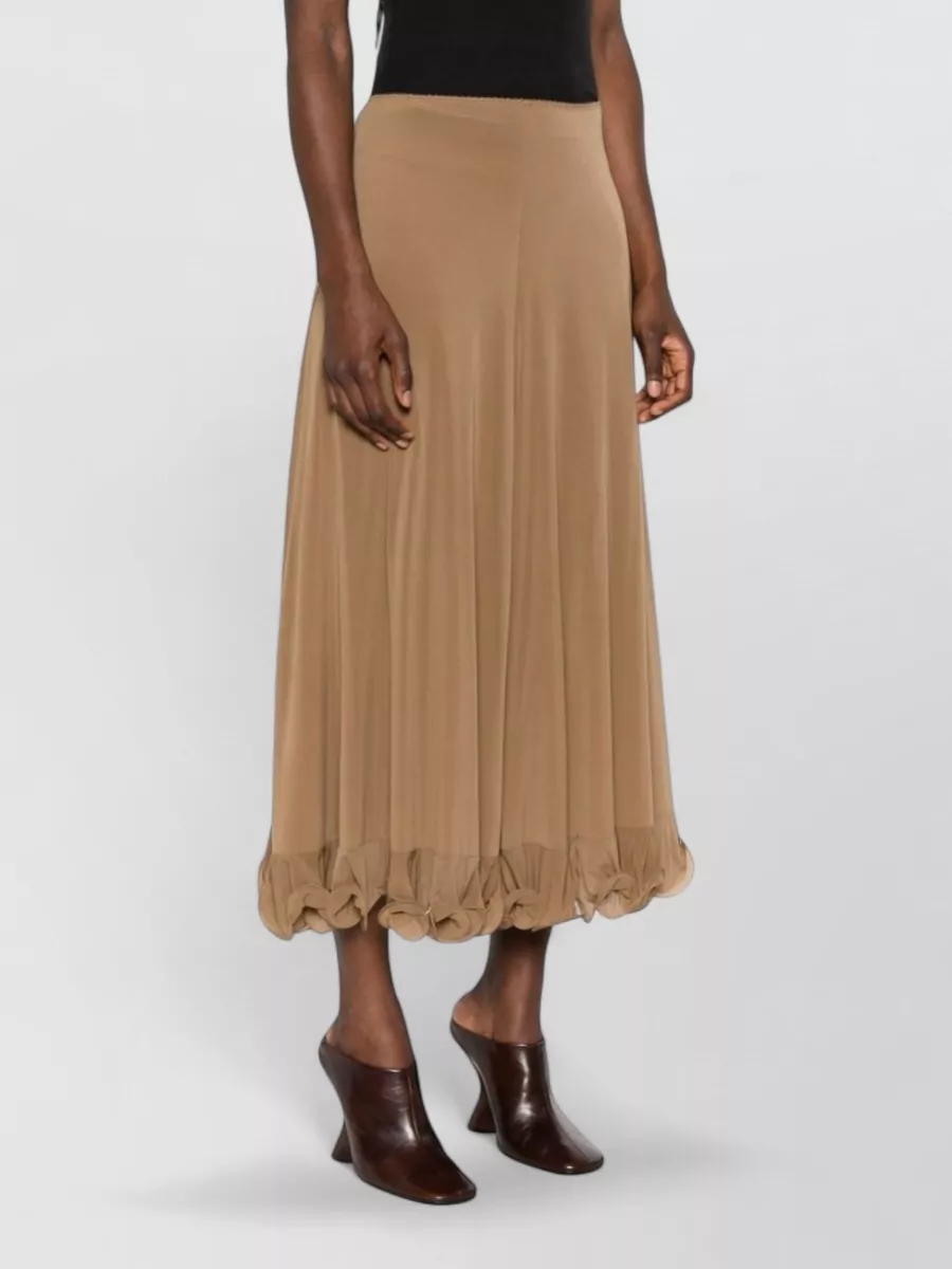 Moschino Midi A-Line Skirt