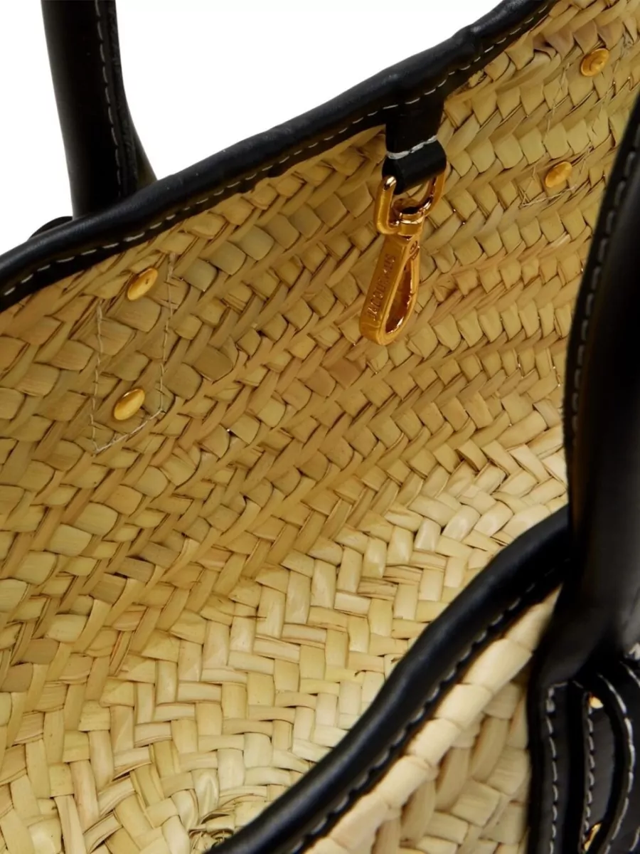Jacquemus Na Raffia Tote Bag