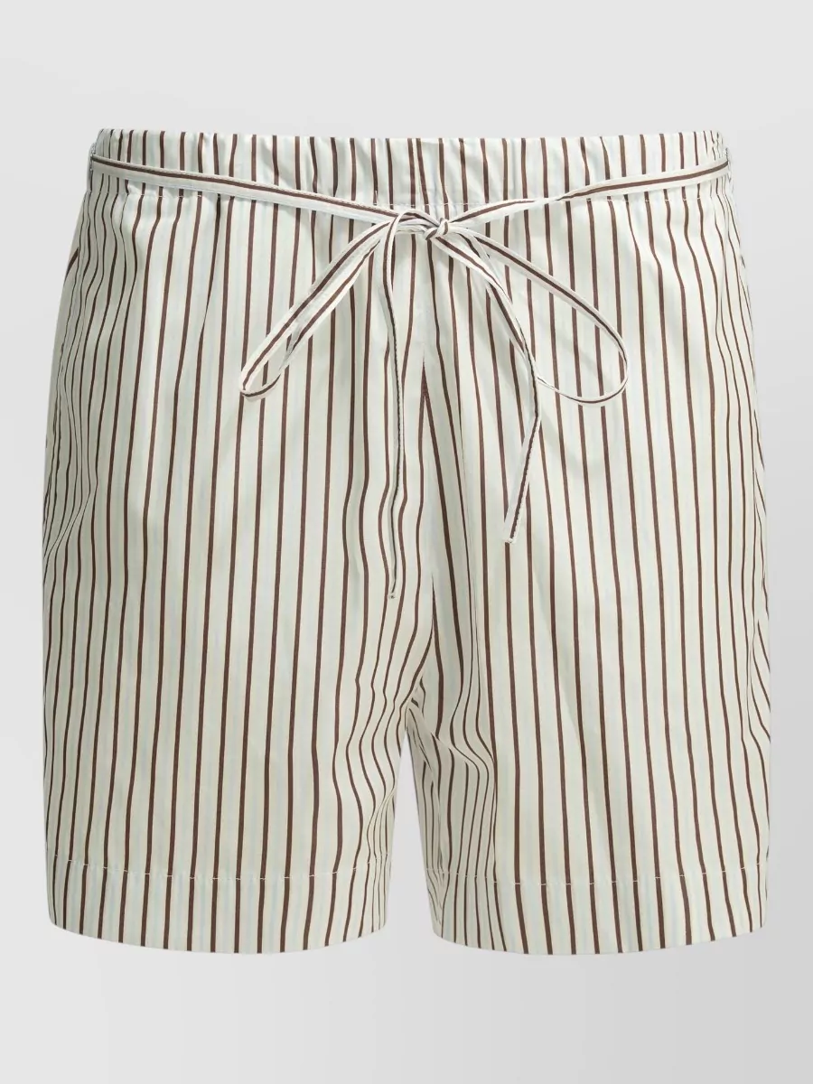 Loulou Studio cotton knee-length shorts